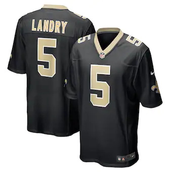 mens nike jarvis landry black new orleans saints player gam